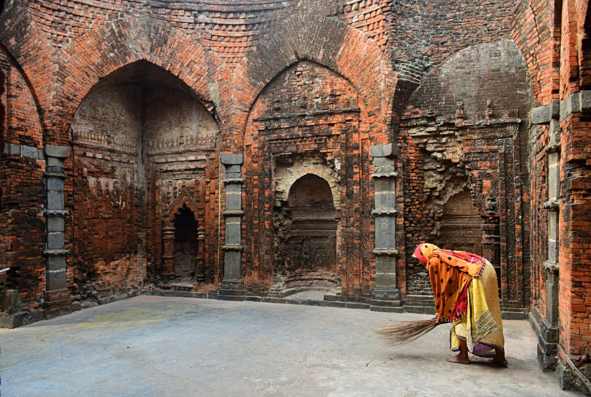 Interior of the mosque