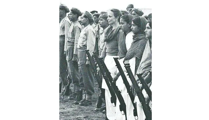 Freda Bedi as part of Kashmir’s women’s militia