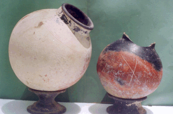Pottery discovered from the site of Korkai