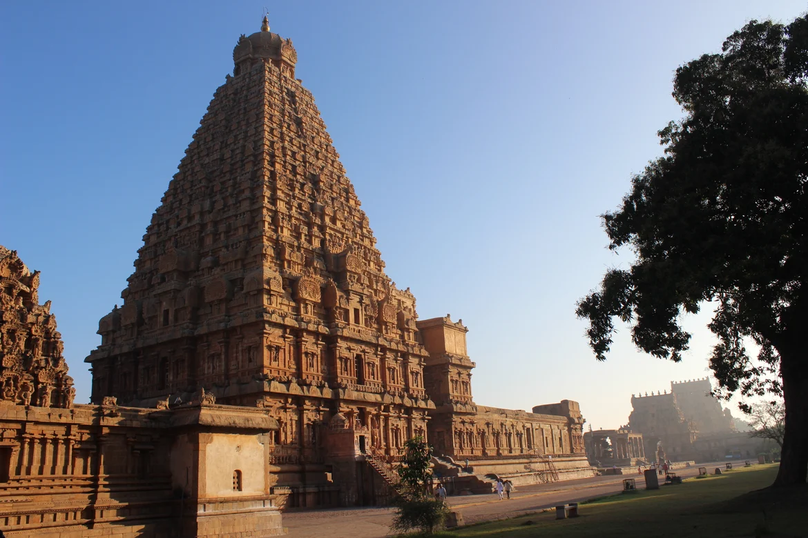 The Brihadeshwara Temple in Thanjavur