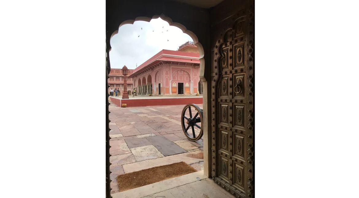 Sabha Niwas from the Sarvato Bhadra Courtyard