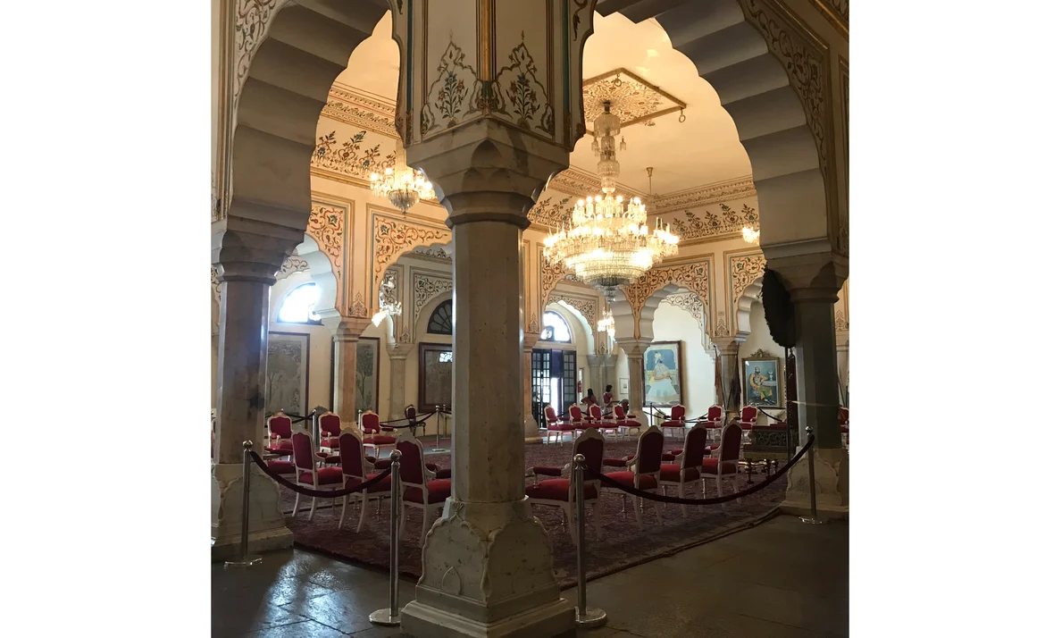 A view of the Sabha Niwas