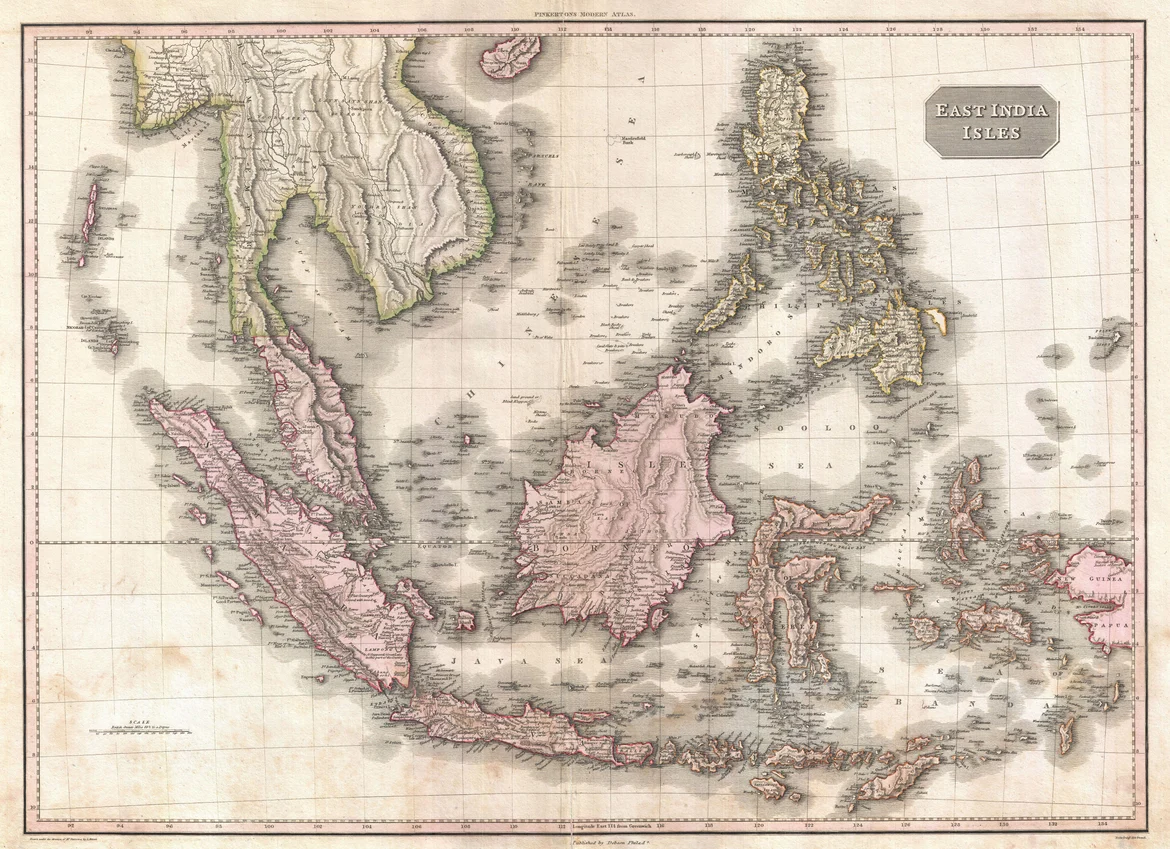 Map of the Dutch East Indies (1818)
