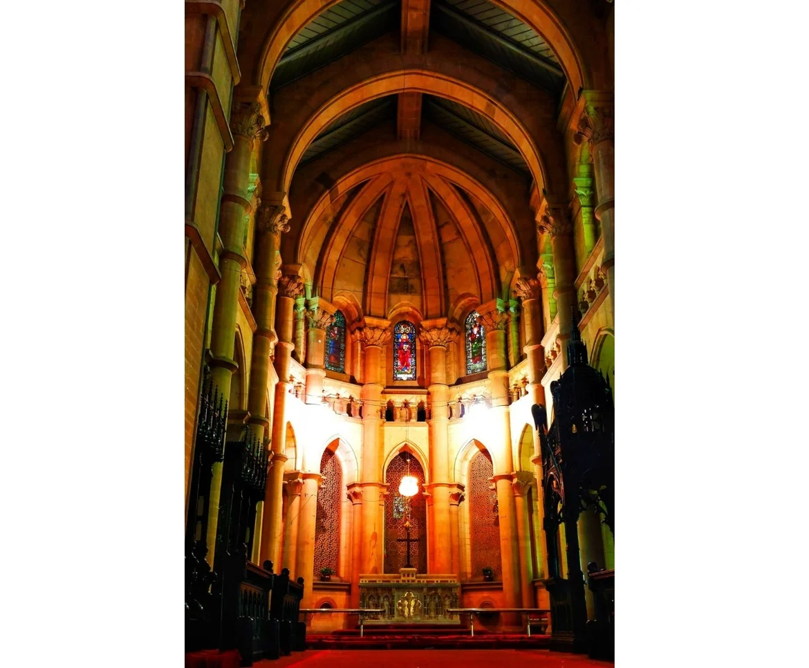 Interior of the cathedral