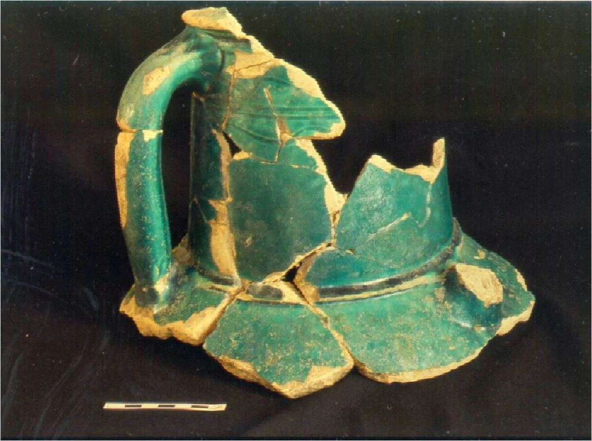 Sassanian Islamic Turquoise Glazed Ware
