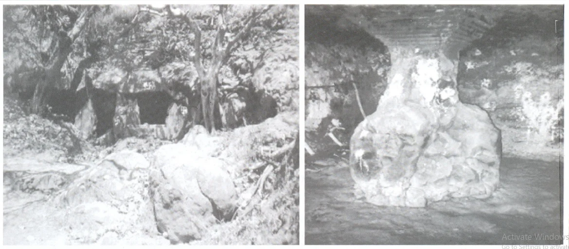 Buddhist cave found at Agrav in the vicinity of Chaul