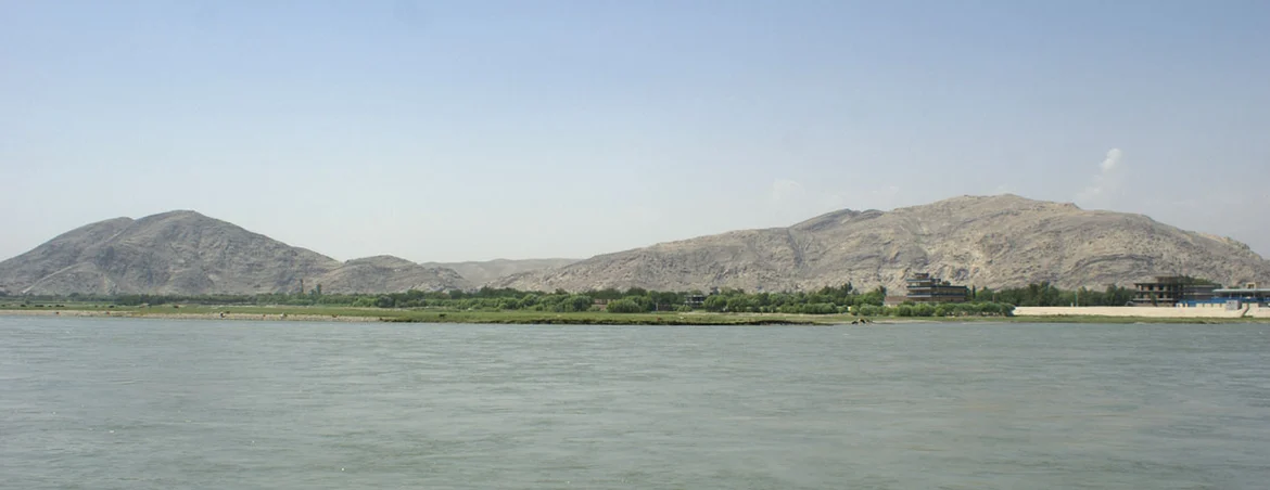 Kabul River near Jalalabad
