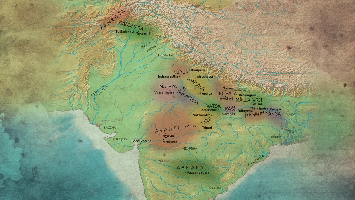 Mahajanapadas, c. 500 BCE