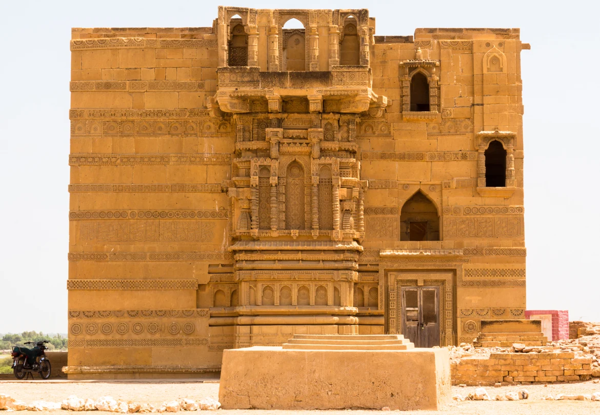 Front View of the Jam’s Tomb