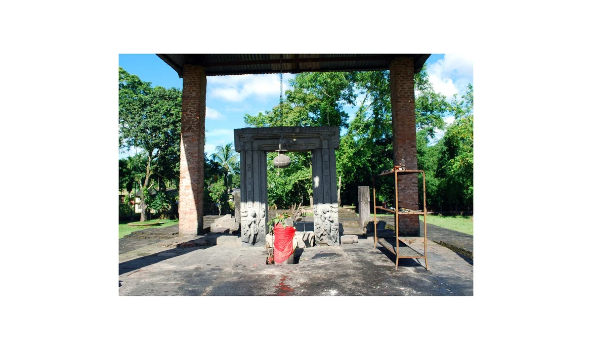 The remains at Dah Parbatia