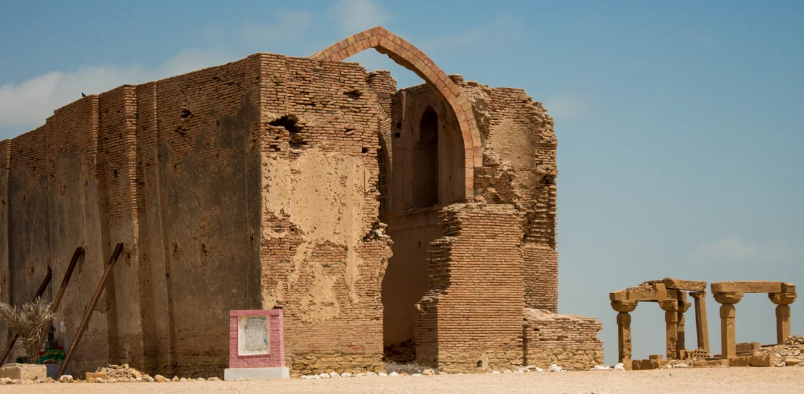 Jama Masjid and Mai Makli Grave at left