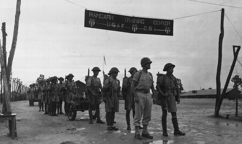 Chinese troops at Ramgarh Training Center