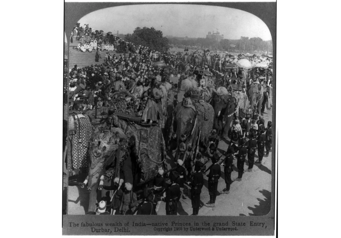 Indian Princes at the Delhi Durbar of 1903