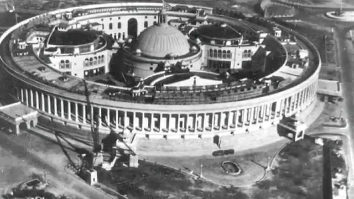Parliament House when it was built