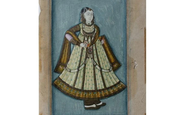 Portrait by Mah Laqa Bai