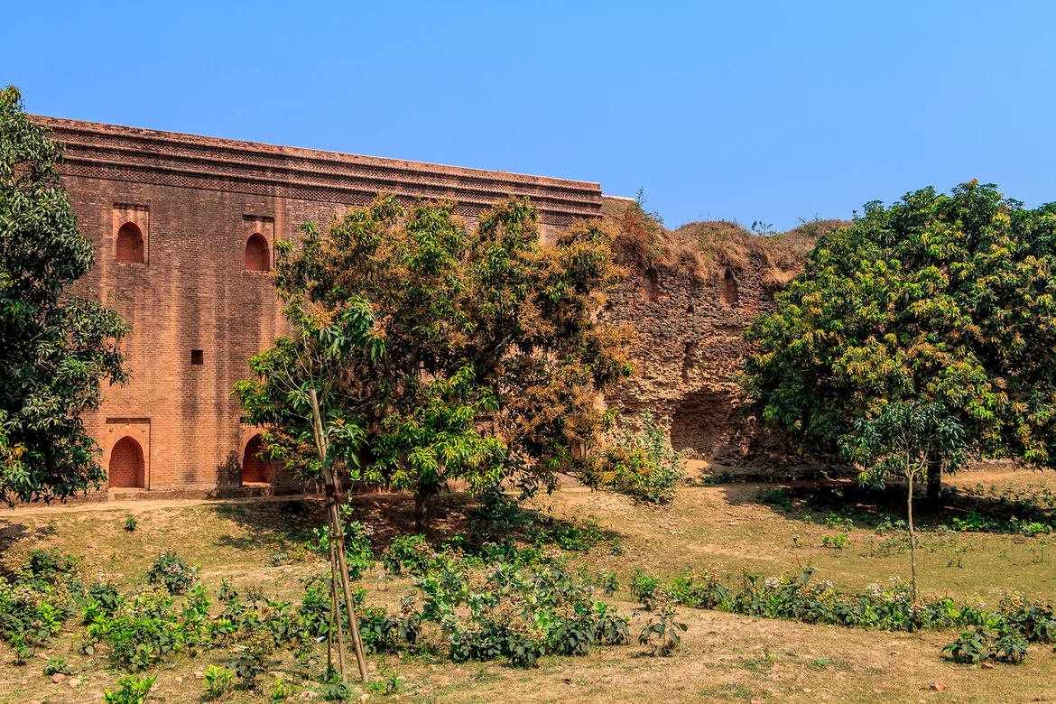 The Bais Gaji Pracheer or Wall of the citadel of Gauda