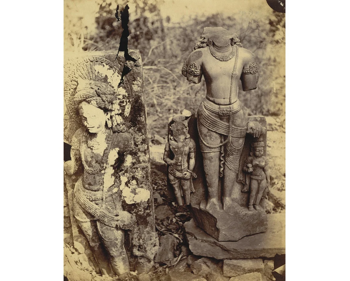 Sculptures excavated from Sirpur