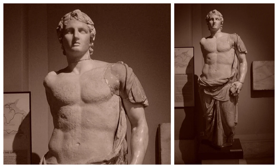 3rd century BCE statue of Alexander in Istanbul Archaeology Museum 
