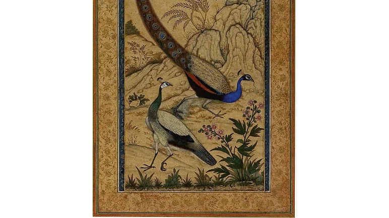 Painting by Mughal artist Mansur (c. 1610)