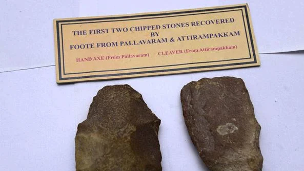 The first two tools found by Foote