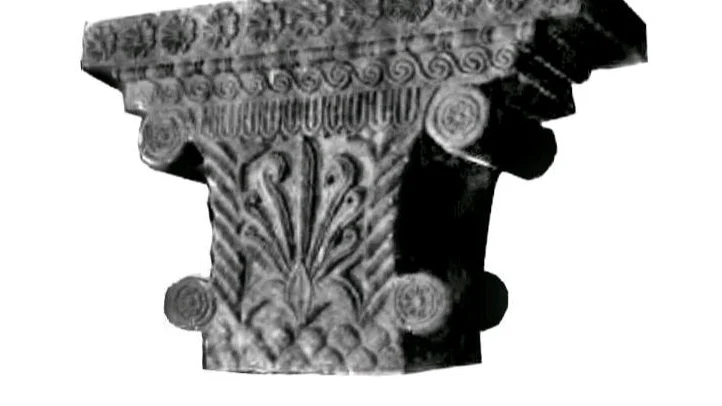 Greek column found in Pataliputra