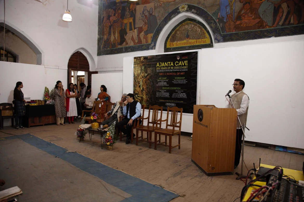 A Seminar held at the JJ School of Arts on the Ajanta Caves