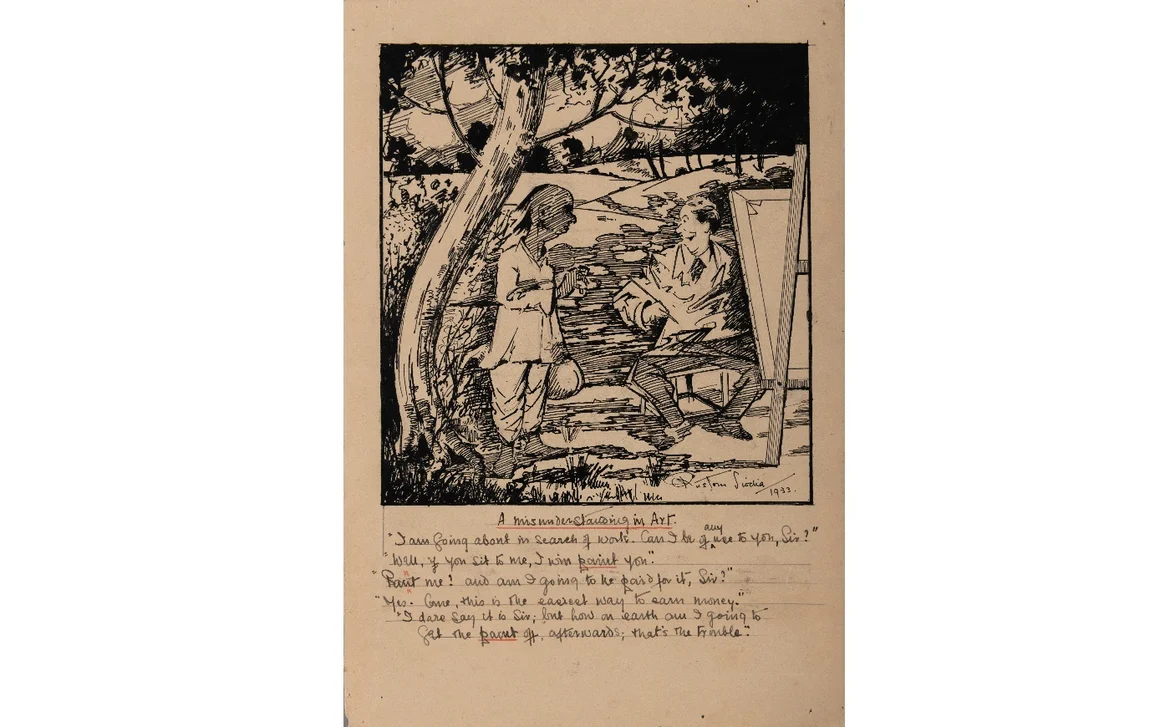 A misunderstanding in Art, 1933