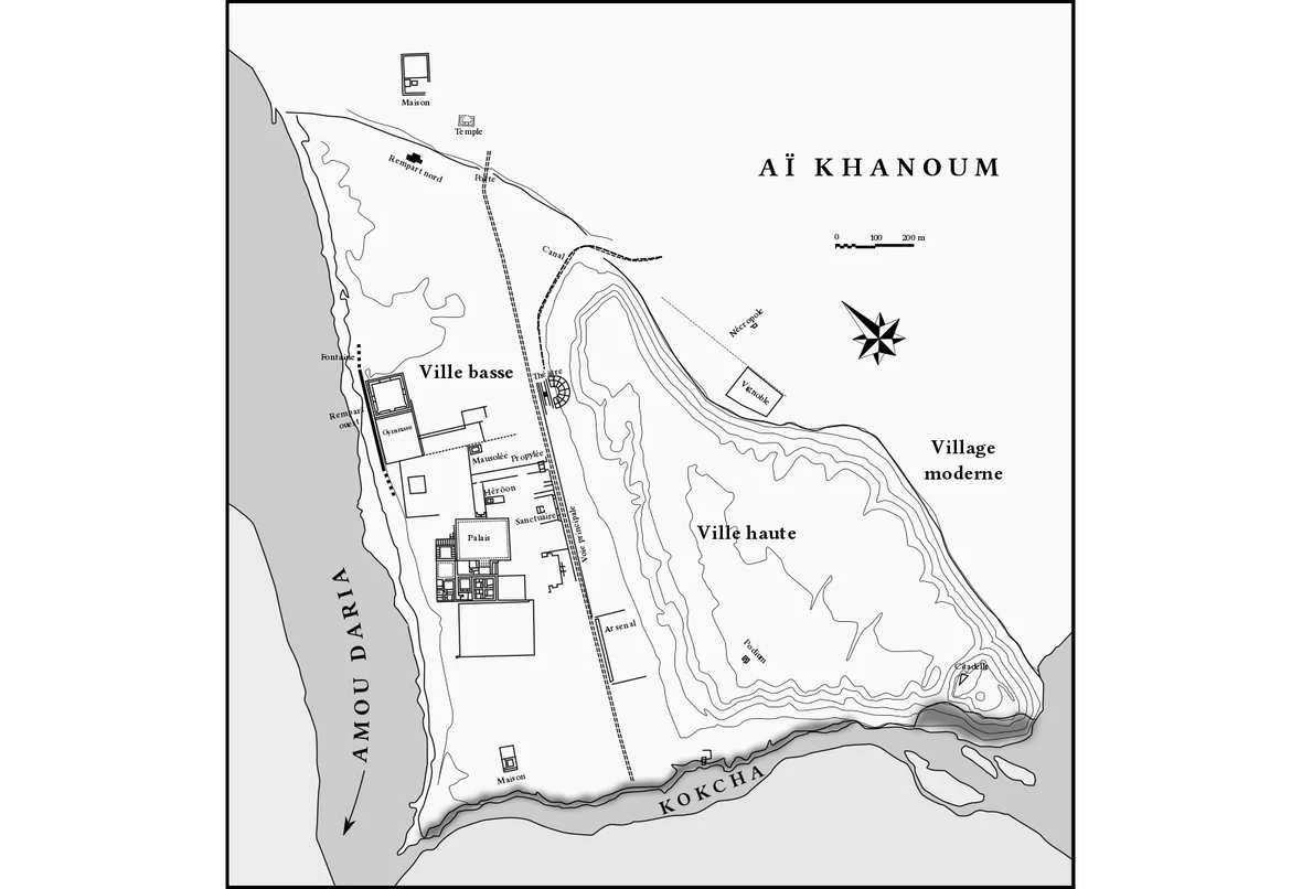Plan for the city of Ai-Khanum