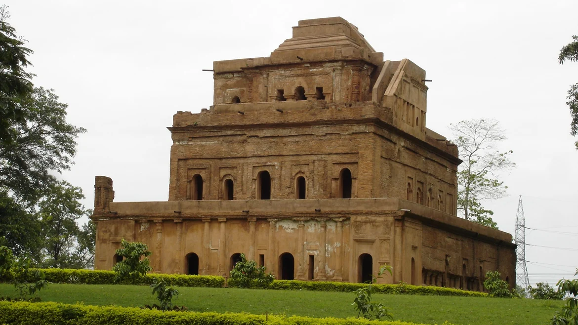 Kareng Ghar in Sivasagar, built by the Ahom rulers