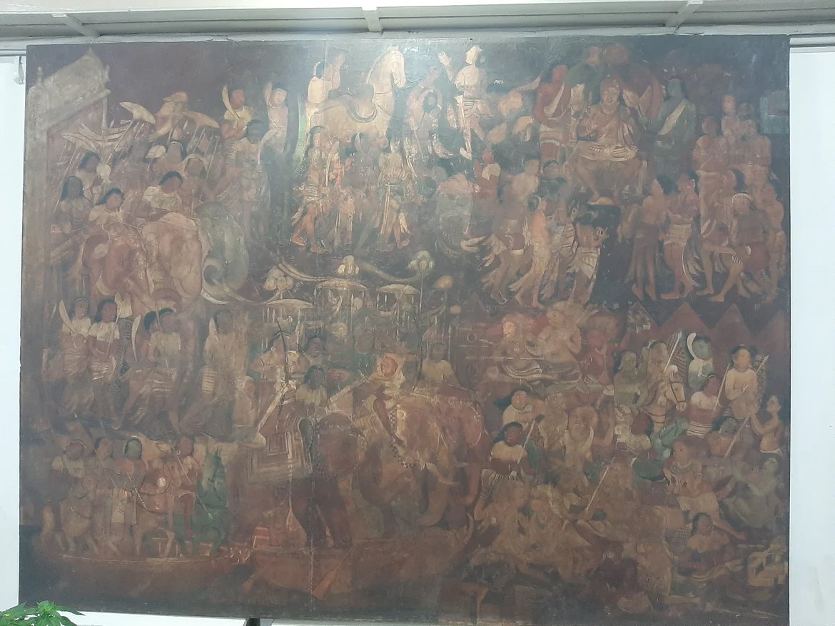 One of the reproductions still at the Sir JJ School of Arts