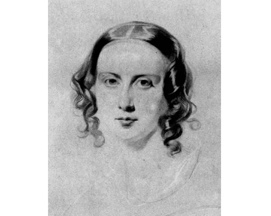 Catherine Hogarth Dickens by Samuel Lawrence (1838) 