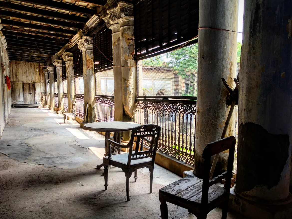 Inside view of Radha Kunja