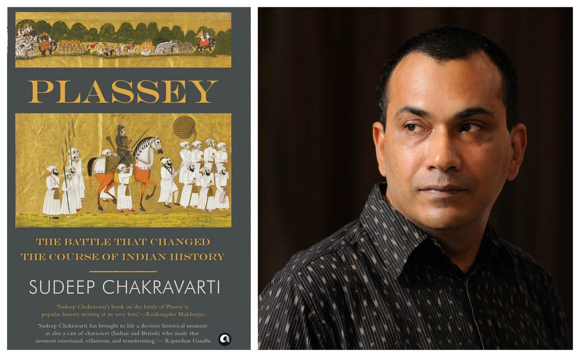 The book and its author, Sudeep Chakravarti