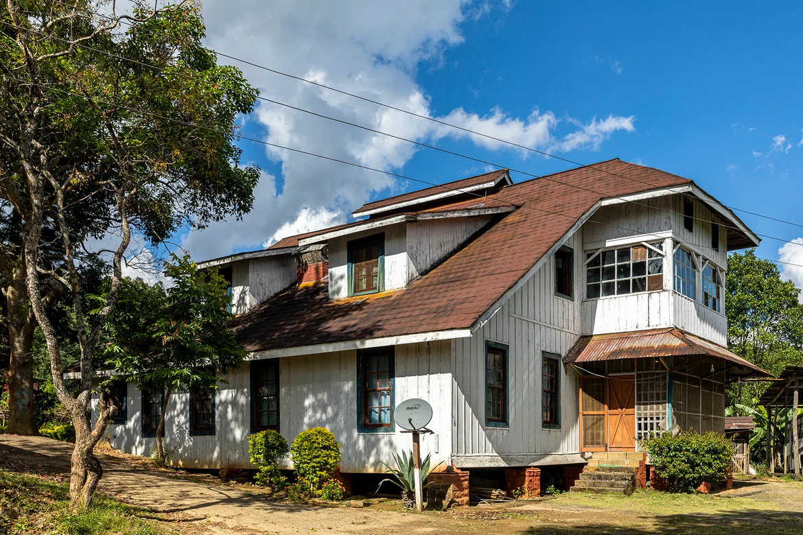 Kangpokpi Mission Hospital which served as a field hospital in WWII