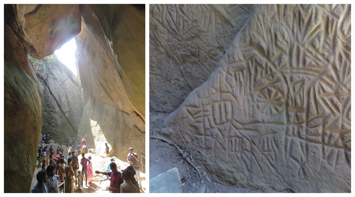 Edakkal Caves and its petroglyphs