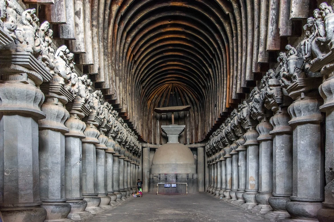 <i>Chaityagriha </i>of Karla Caves