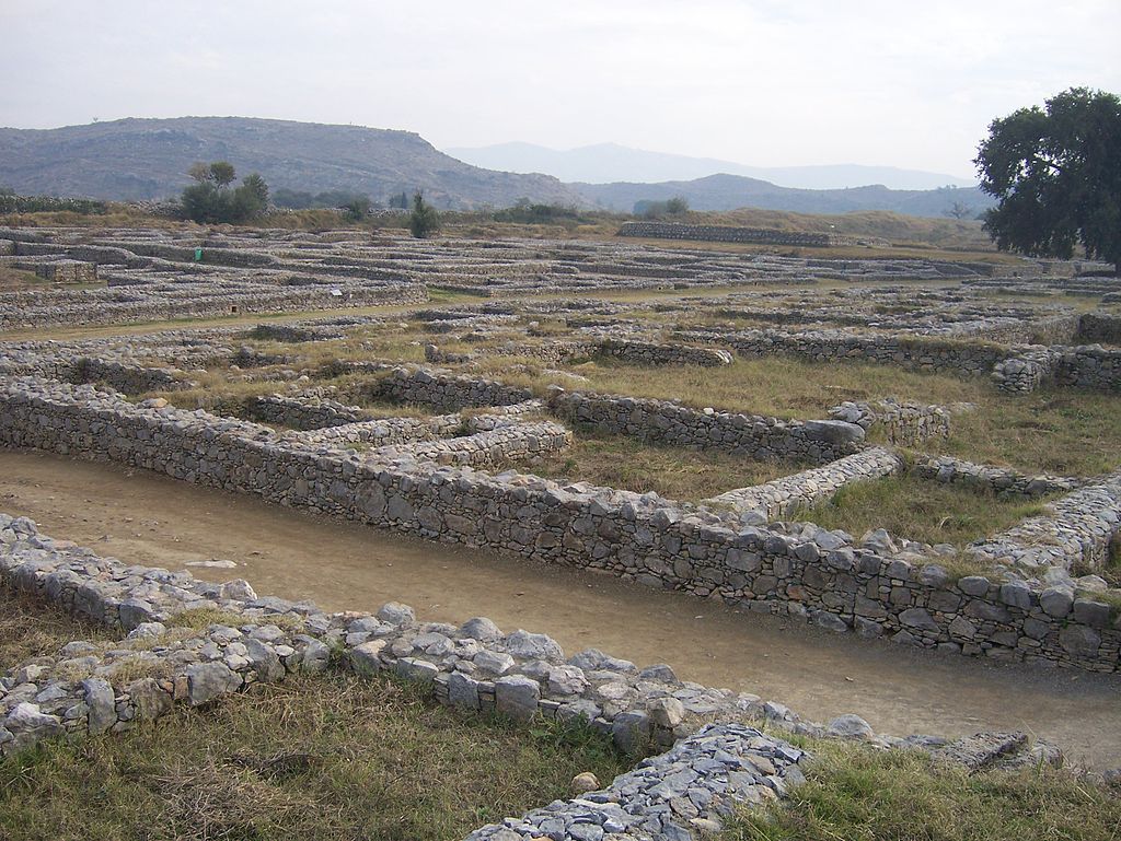 Sirkap excavation site