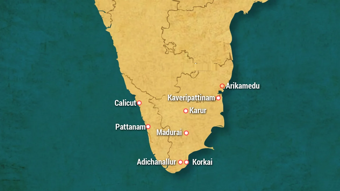 Ancient ports in South India