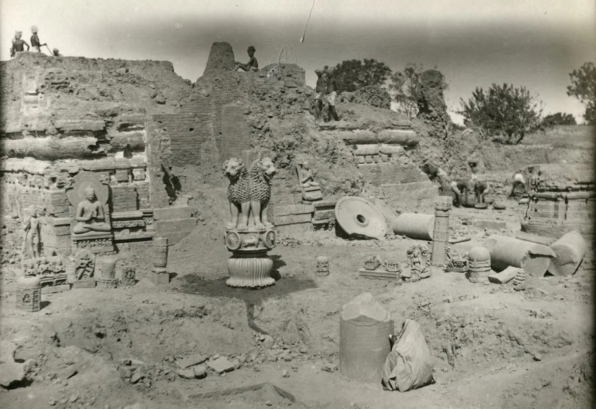 Excavation at Sarnath