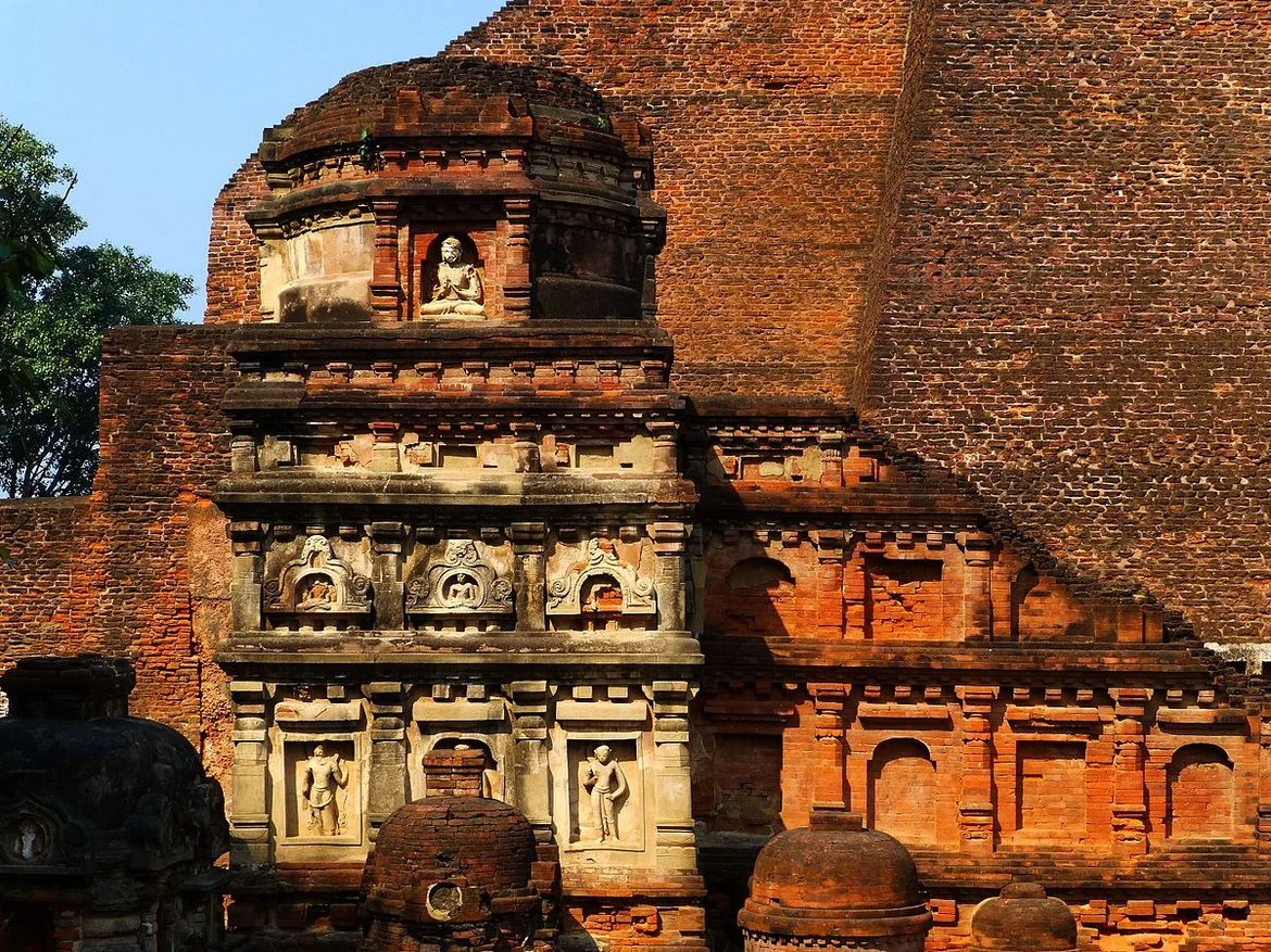 Sculptural panel at Nalanda