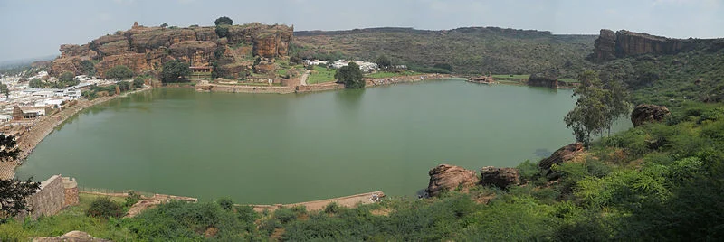 Panoramic view of Agastya lake