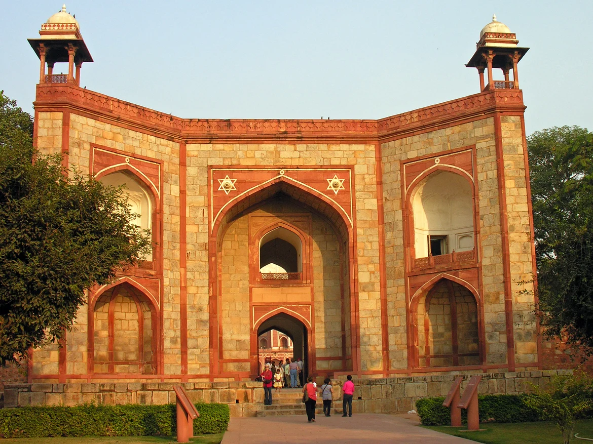 Entrance gateway to the tomb complex