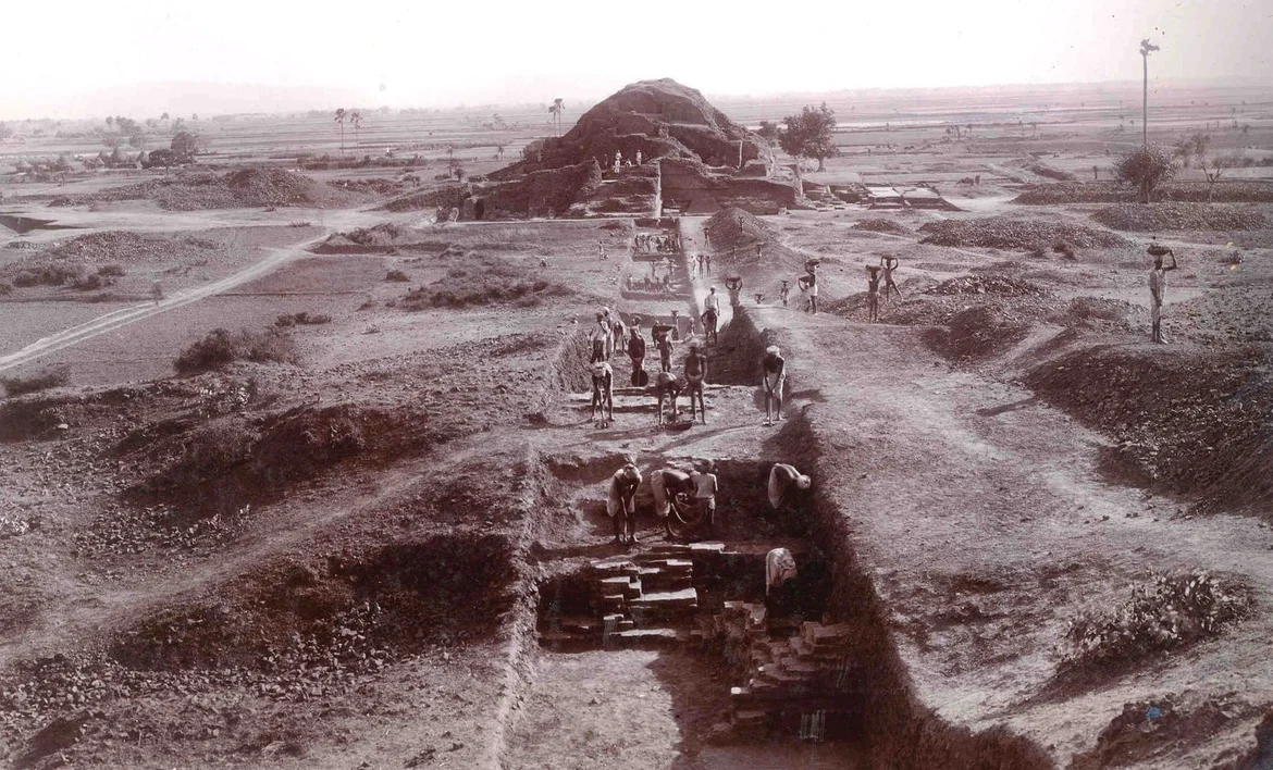 Excavation at Nalanda