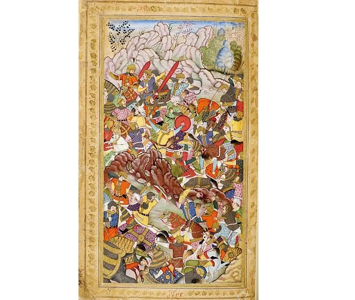 First Battle of Panipat, fought between Babur and Ibrahim Lodi 