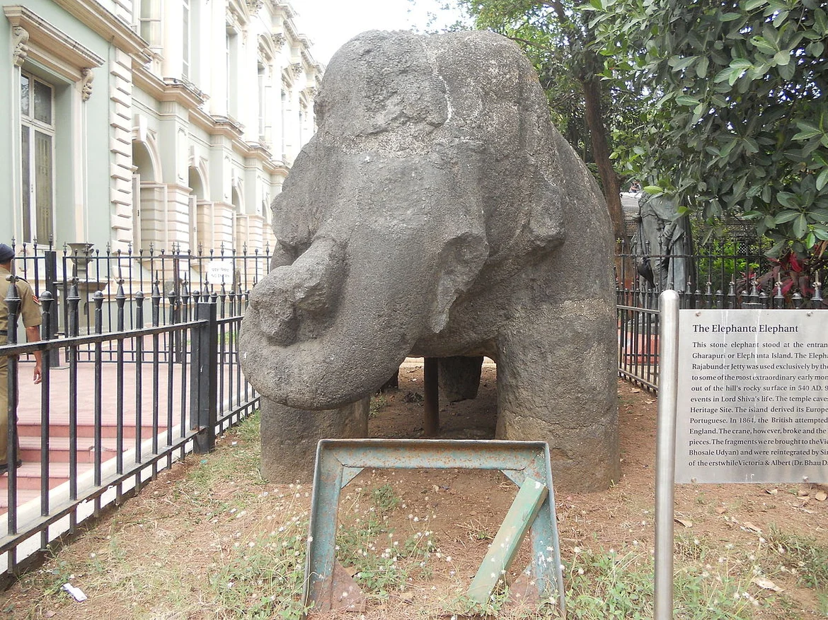 Elephanta’s Elephant at Bhau Daji Lad Museum