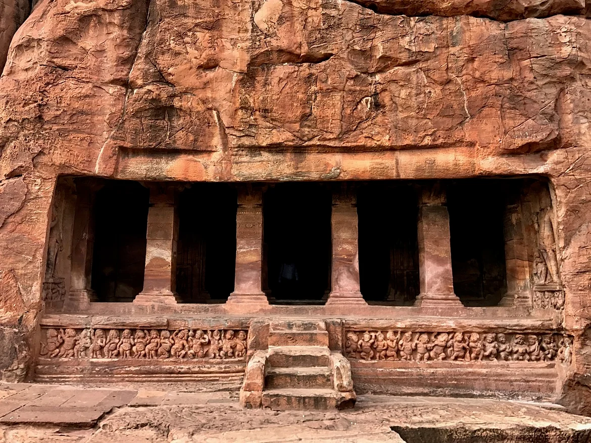 The entrance of Cave 2