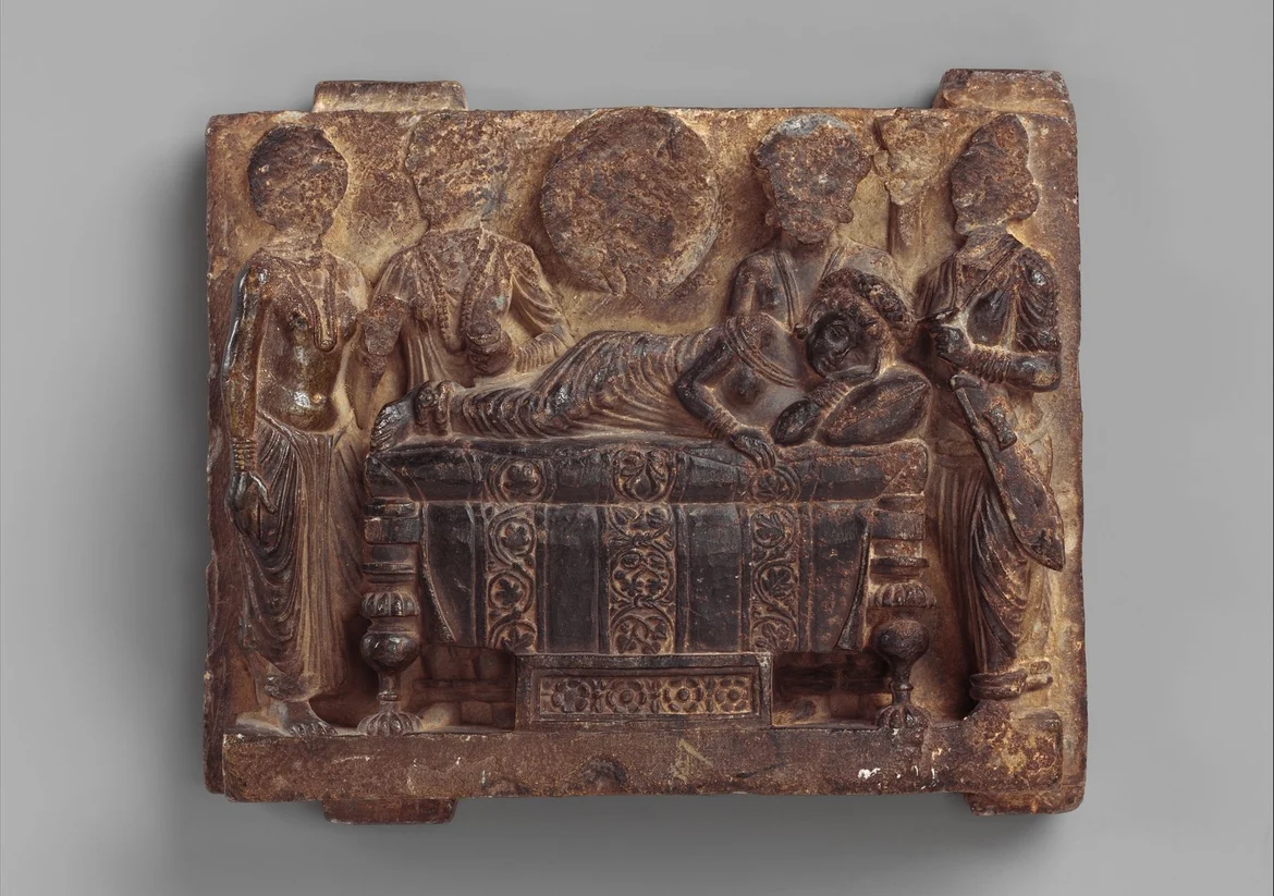 A depiction of The Dream of Queen Maya