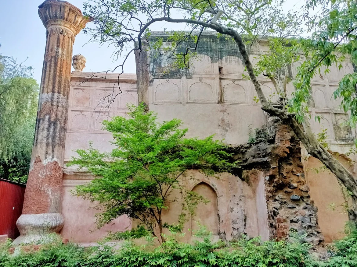 Remains of a tower