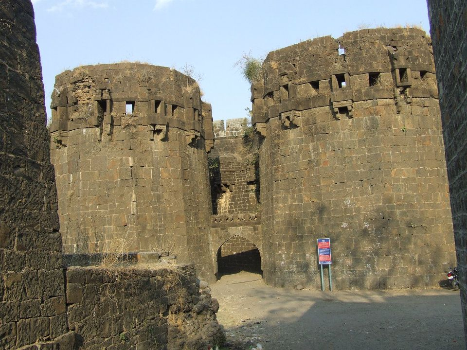The Entrance to the Fort of Naldurg, Dist Osmanabad, Maharashtra