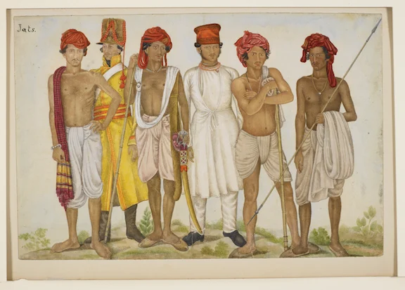  Six recruits to the second regiment of Skinner’s Horse